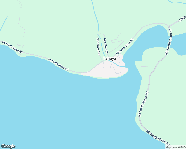 map of restaurants, bars, coffee shops, grocery stores, and more near 15153 Northeast North Shore Road in Tahuya