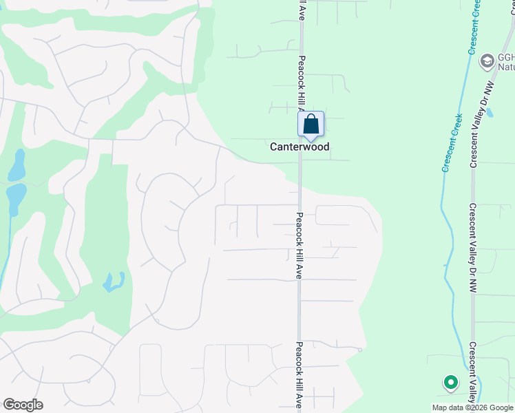 map of restaurants, bars, coffee shops, grocery stores, and more near 15th Avenue Northwest in Maplewood