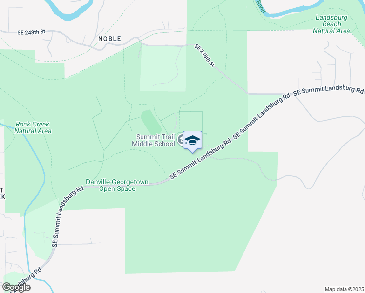 map of restaurants, bars, coffee shops, grocery stores, and more near 25600 Southeast Summit Landsburg Road in Ravensdale