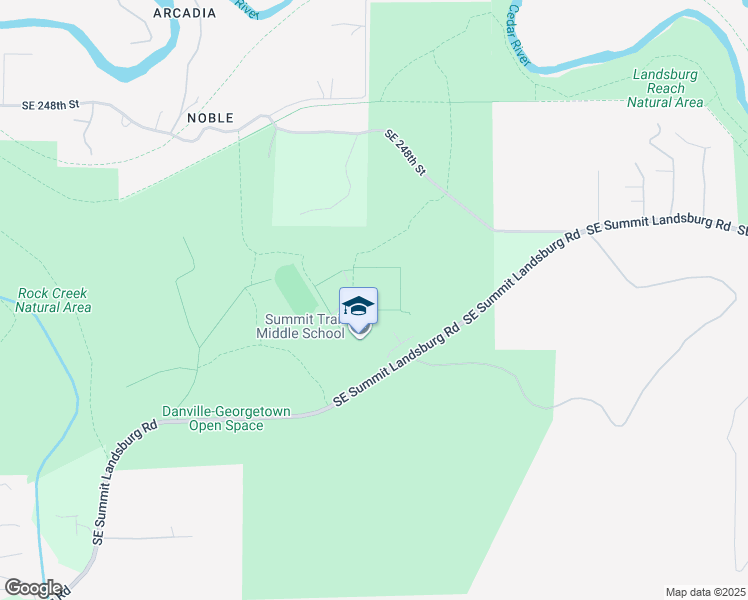 map of restaurants, bars, coffee shops, grocery stores, and more near 25600 Southeast Summit Landsburg Road in Ravensdale