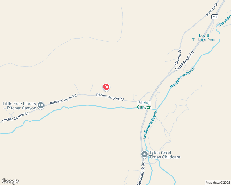 map of restaurants, bars, coffee shops, grocery stores, and more near 1110 Pitcher Canyon Road in Wenatchee