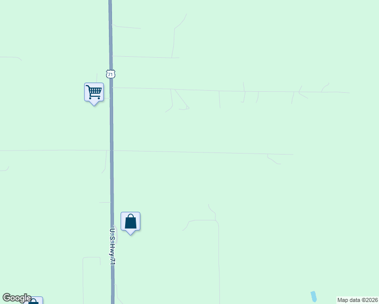 map of restaurants, bars, coffee shops, grocery stores, and more near 24088 496th Street in Bemidji