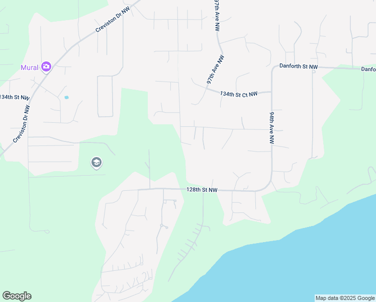 map of restaurants, bars, coffee shops, grocery stores, and more near 13114 98th Avenue Court Northwest in Gig Harbor