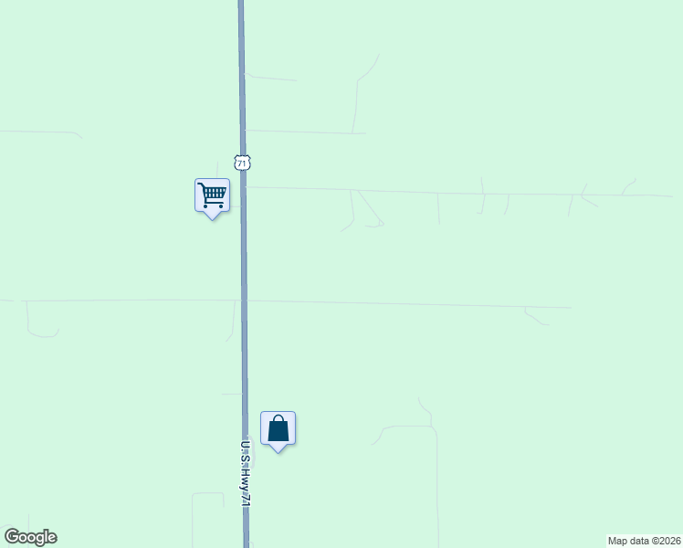 map of restaurants, bars, coffee shops, grocery stores, and more near 24088 496th Street in Bemidji