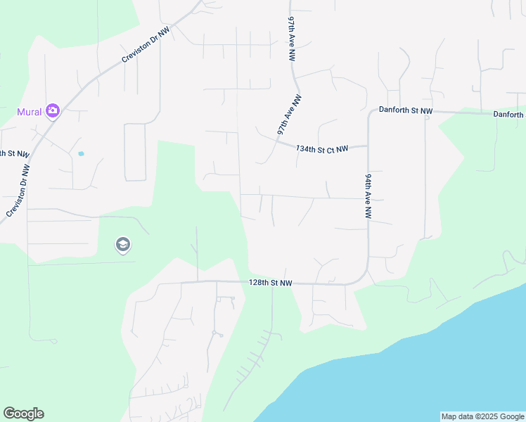 map of restaurants, bars, coffee shops, grocery stores, and more near 13114 98th Avenue Court Northwest in Gig Harbor