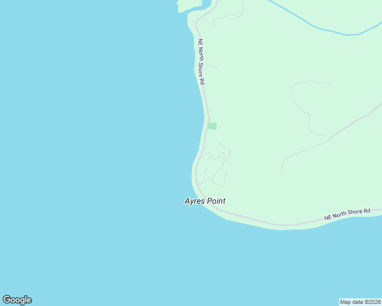 map of restaurants, bars, coffee shops, grocery stores, and more near 18141 Northeast North Shore Road in Tahuya