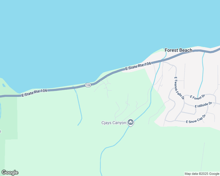 map of restaurants, bars, coffee shops, grocery stores, and more near 91 East Twanoh Tides Drive in Belfair