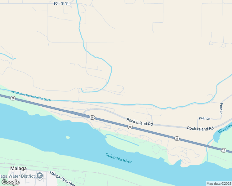 map of restaurants, bars, coffee shops, grocery stores, and more near 4479 Rock Island Road in Rock Island