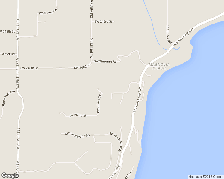 map of restaurants, bars, coffee shops, grocery stores, and more near 12040 Southwest 250th Way in Vashon