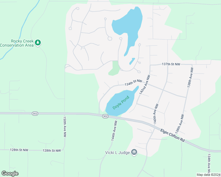 map of restaurants, bars, coffee shops, grocery stores, and more near 14510 134th Street Kp North in Gig Harbor