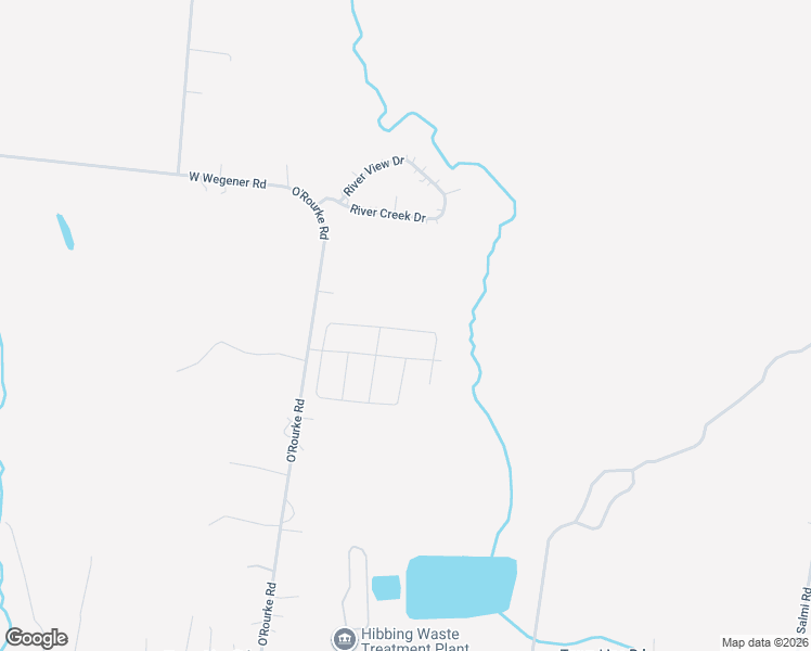 map of restaurants, bars, coffee shops, grocery stores, and more near 3617 North Estates Drive in Hibbing