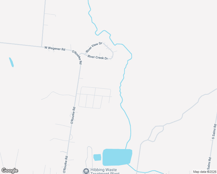 map of restaurants, bars, coffee shops, grocery stores, and more near 3617 North Estates Drive in Hibbing
