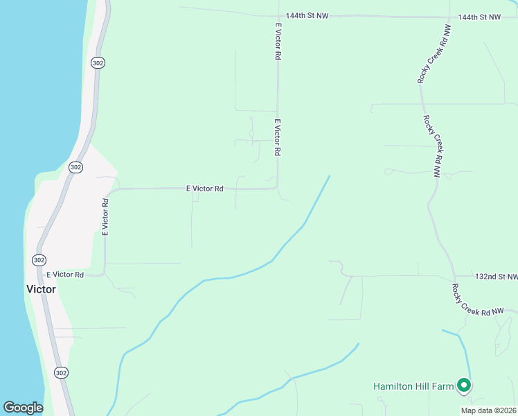 map of restaurants, bars, coffee shops, grocery stores, and more near 840 East Victor Road in Belfair