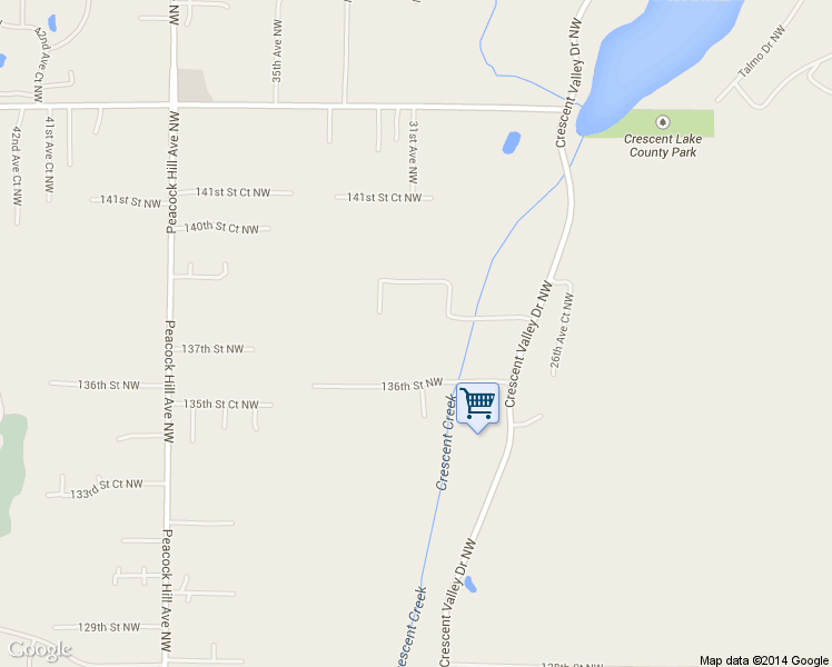 map of restaurants, bars, coffee shops, grocery stores, and more near 3002 138th Street Northwest in Gig Harbor