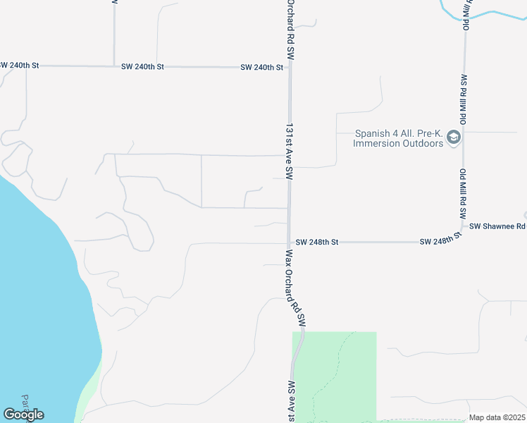 map of restaurants, bars, coffee shops, grocery stores, and more near 24609 Wax Orchard Road Southwest in Vashon