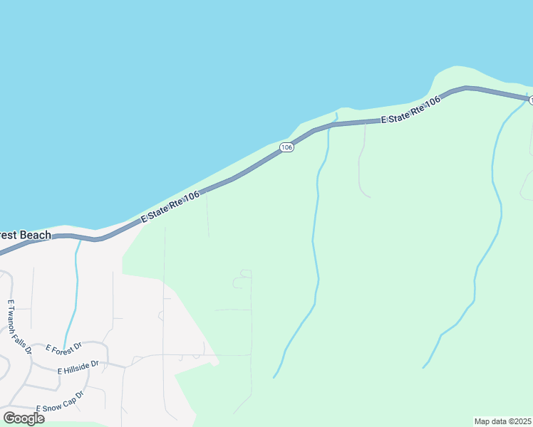 map of restaurants, bars, coffee shops, grocery stores, and more near 14230 Washington 106 in Belfair