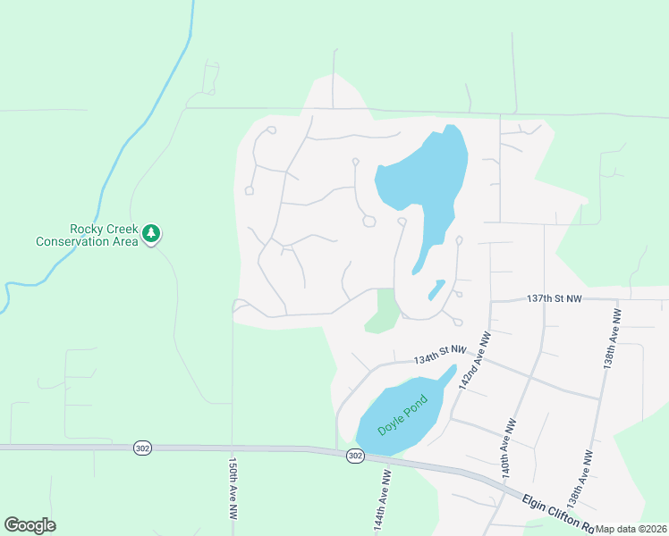map of restaurants, bars, coffee shops, grocery stores, and more near 13816 Easy Street Northwest in Gig Harbor