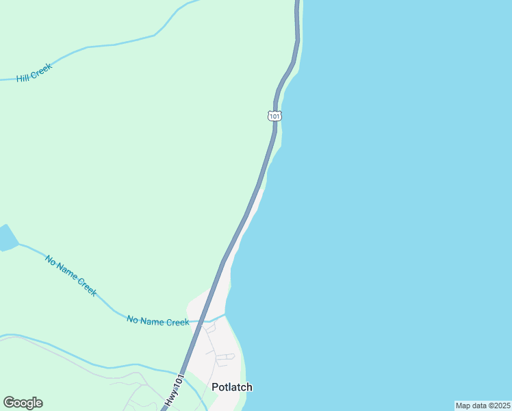 map of restaurants, bars, coffee shops, grocery stores, and more near U.S. 101 in Shelton