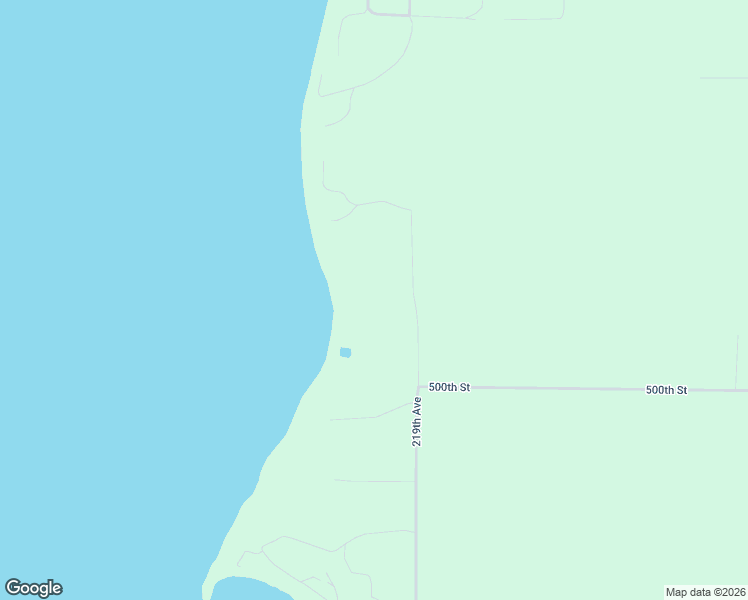 map of restaurants, bars, coffee shops, grocery stores, and more near 50185 219th Avenue in Bemidji