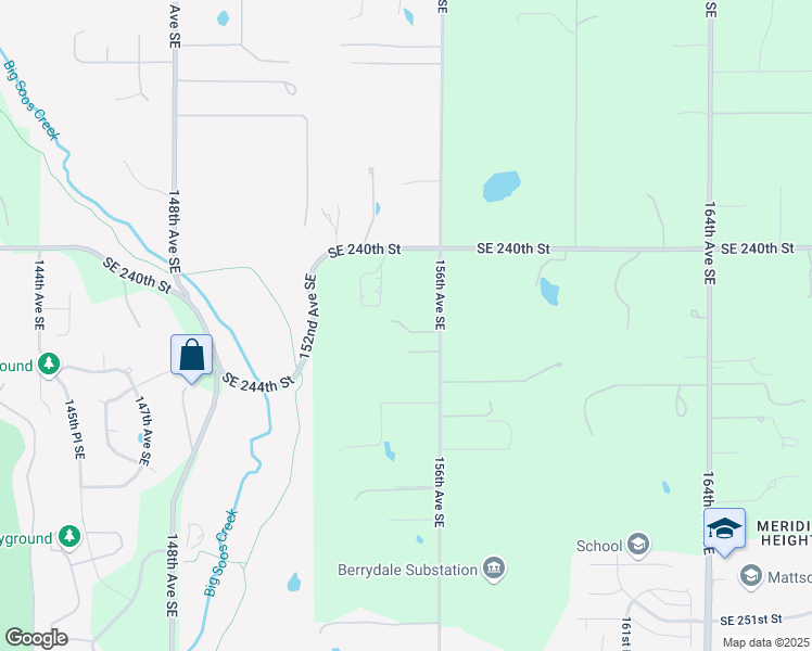 map of restaurants, bars, coffee shops, grocery stores, and more near 24059 156th Avenue Southeast in Kent