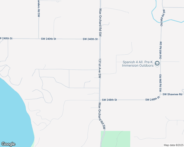 map of restaurants, bars, coffee shops, grocery stores, and more near 13125 Southwest 244th Street in Vashon