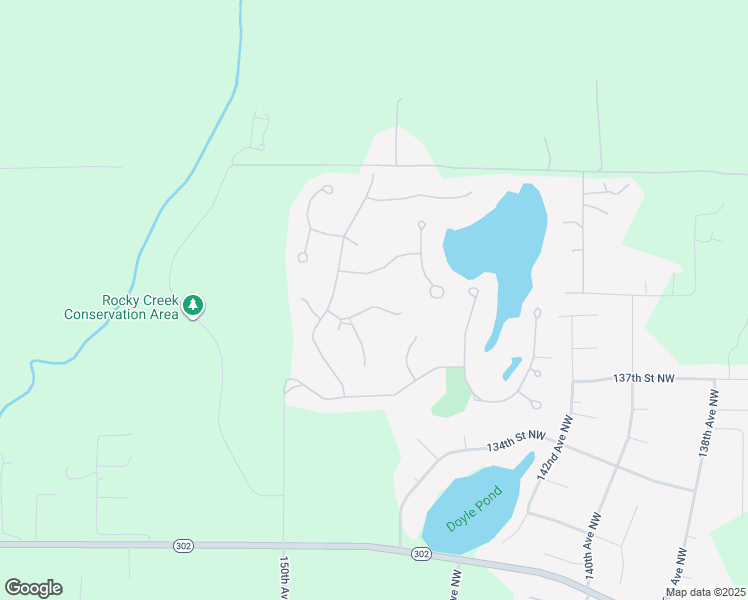 map of restaurants, bars, coffee shops, grocery stores, and more near 14713 Parkdale Drive Northwest in Gig Harbor