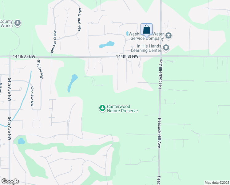 map of restaurants, bars, coffee shops, grocery stores, and more near 14002 42nd Avenue Court Northwest in Gig Harbor