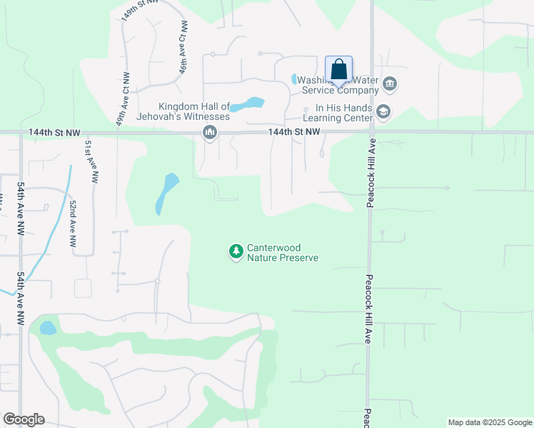 map of restaurants, bars, coffee shops, grocery stores, and more near 14002 42nd Avenue Court Northwest in Gig Harbor