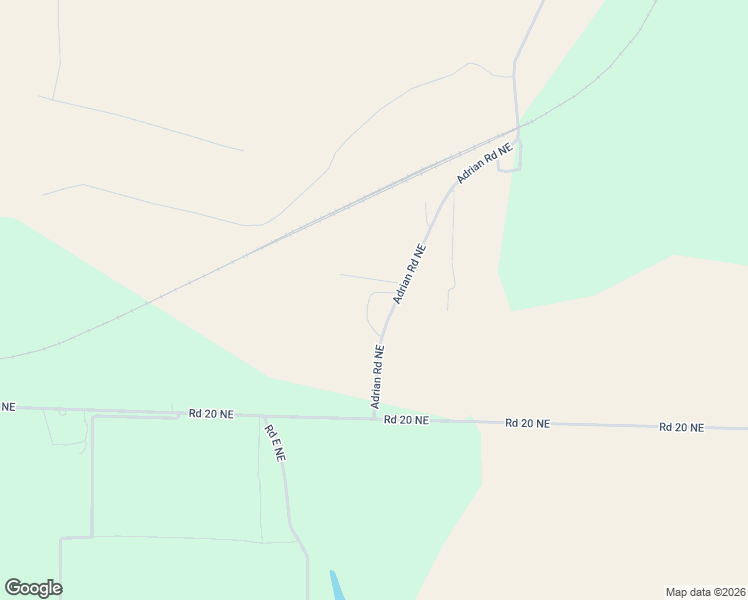 map of restaurants, bars, coffee shops, grocery stores, and more near 20150-20236 Adrian Road Northeast in Soap Lake