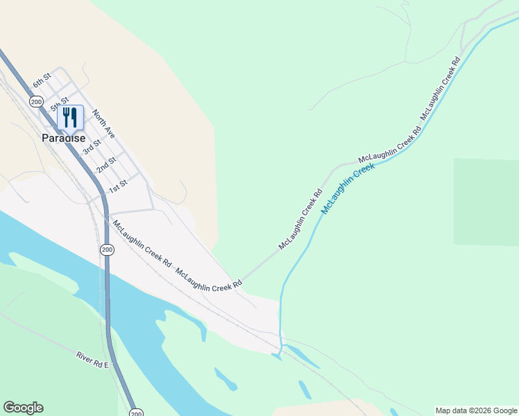 map of restaurants, bars, coffee shops, grocery stores, and more near in Paradise