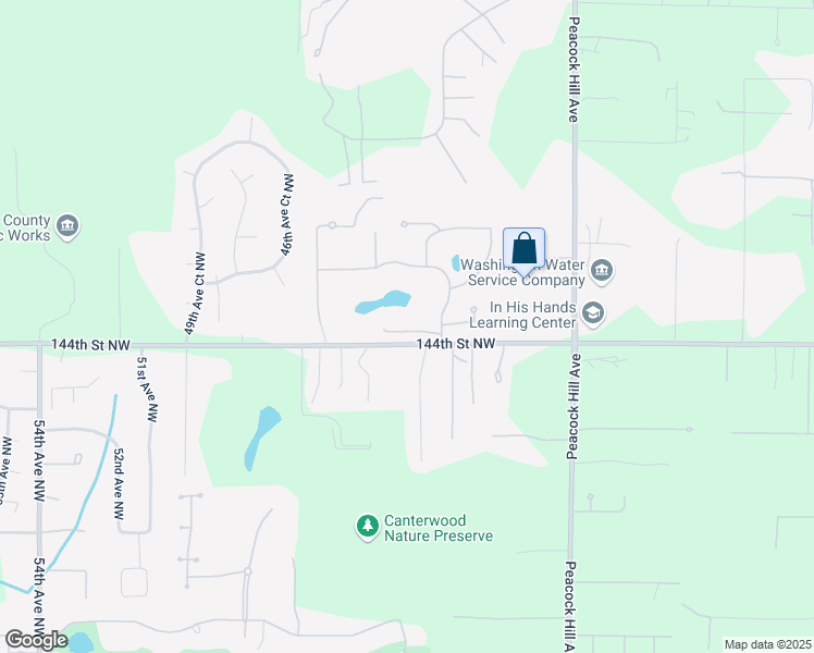 map of restaurants, bars, coffee shops, grocery stores, and more near 4211 144th Street Court Northwest in Gig Harbor