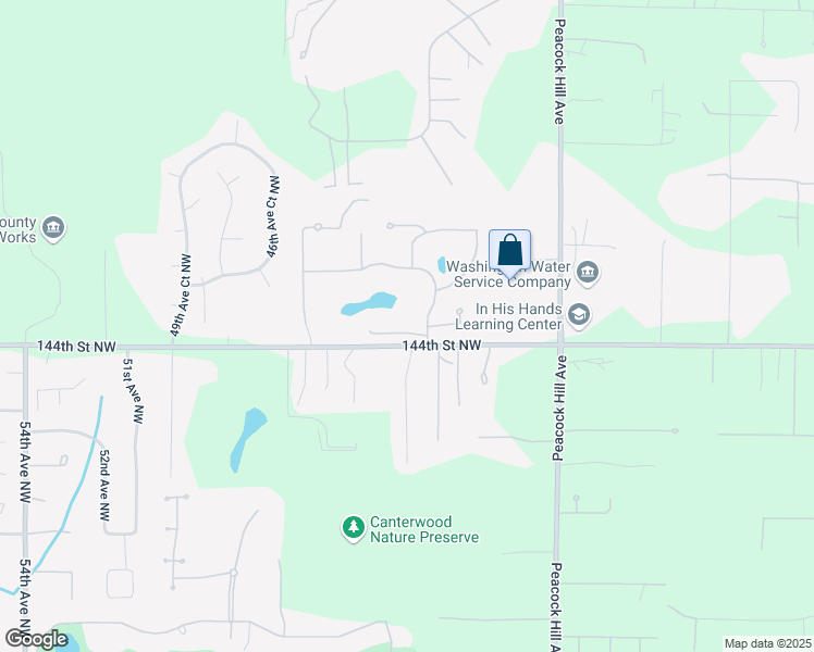 map of restaurants, bars, coffee shops, grocery stores, and more near 4211 144th Street Court Northwest in Gig Harbor
