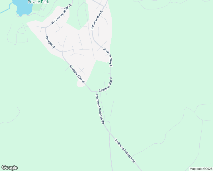 map of restaurants, bars, coffee shops, grocery stores, and more near 20 Silver Lane North in Hoodsport