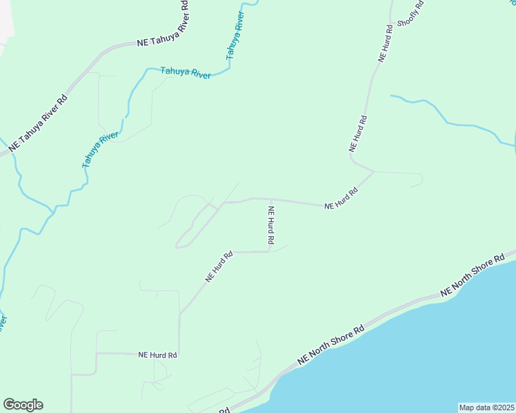 map of restaurants, bars, coffee shops, grocery stores, and more near 1171 Northeast Hurd Road in Belfair