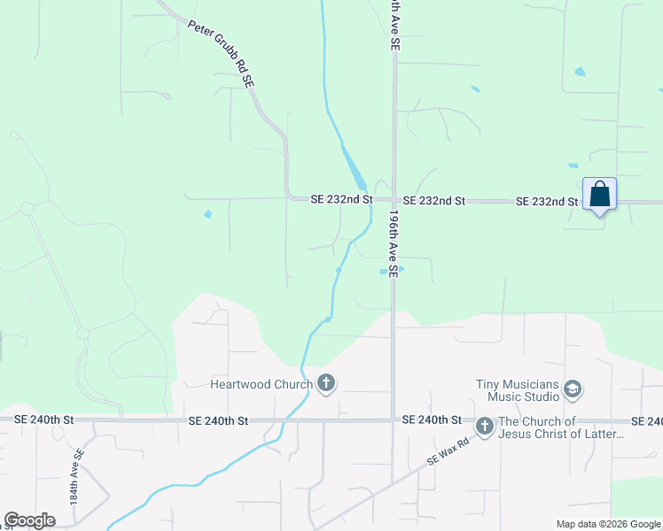 map of restaurants, bars, coffee shops, grocery stores, and more near 23329 194th Avenue Southeast in Renton