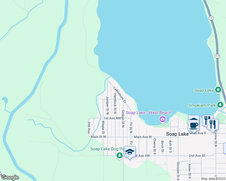 327 Hemlock Street North, Soap Lake WA Walk Score