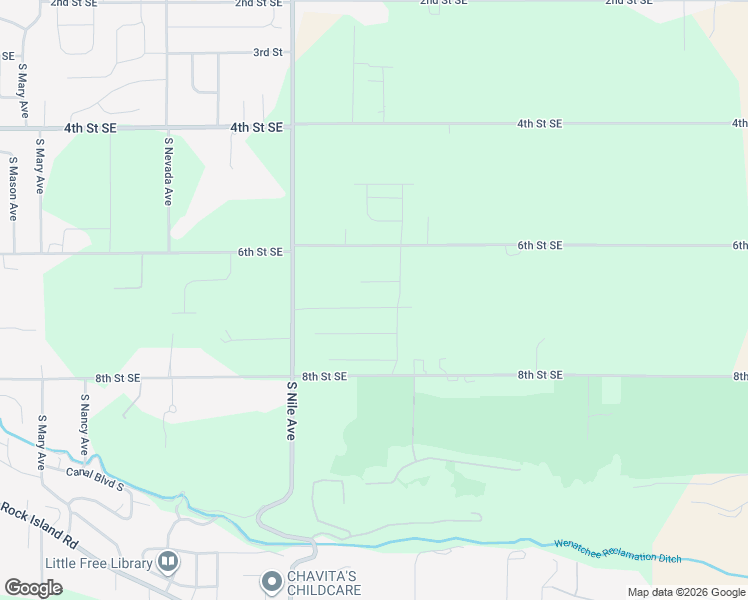 map of restaurants, bars, coffee shops, grocery stores, and more near 2660 Patriot Way Southeast in Douglas County