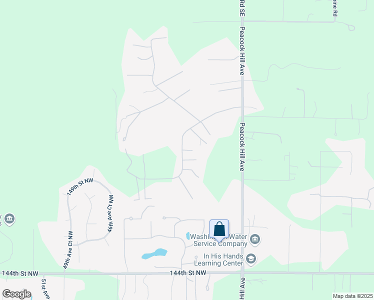 map of restaurants, bars, coffee shops, grocery stores, and more near 15109 42nd Avenue Court Northwest in Gig Harbor