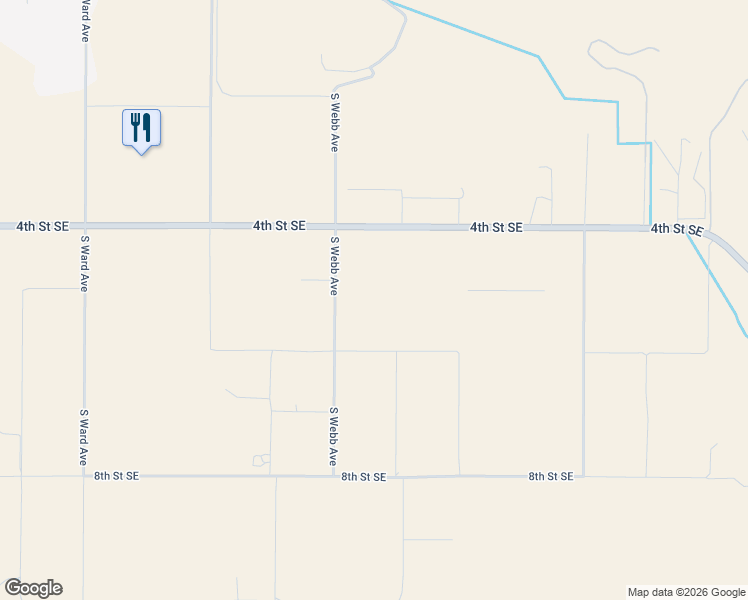 map of restaurants, bars, coffee shops, grocery stores, and more near 513 South Webb Avenue in East Wenatchee