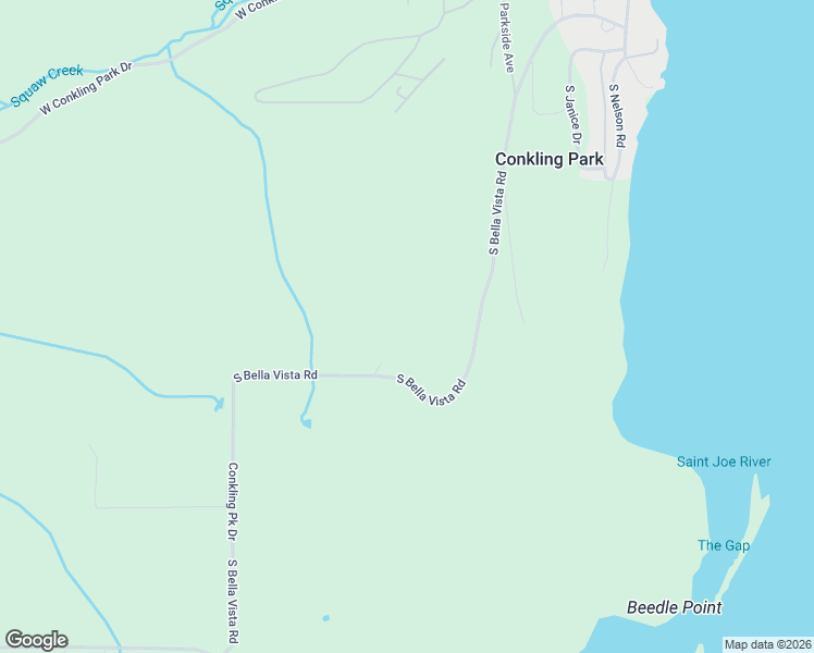 map of restaurants, bars, coffee shops, grocery stores, and more near in Conkling Park