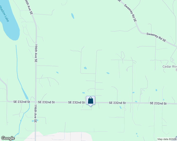 map of restaurants, bars, coffee shops, grocery stores, and more near 20304 Southeast 228th Street in Maple Valley
