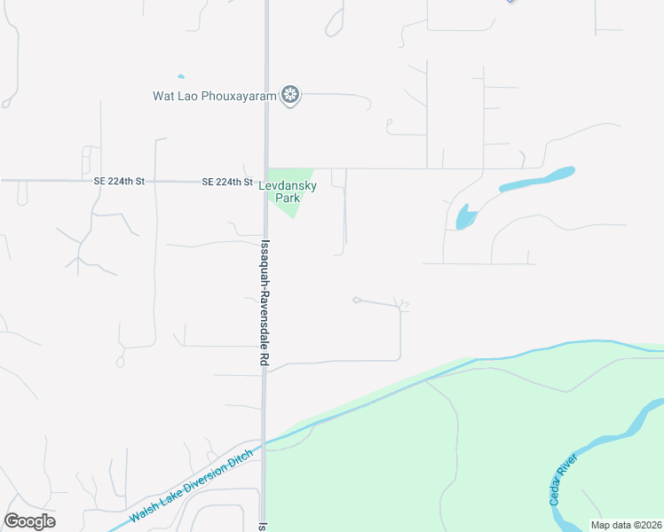 map of restaurants, bars, coffee shops, grocery stores, and more near 28017 Southeast 224th Street in Maple Valley