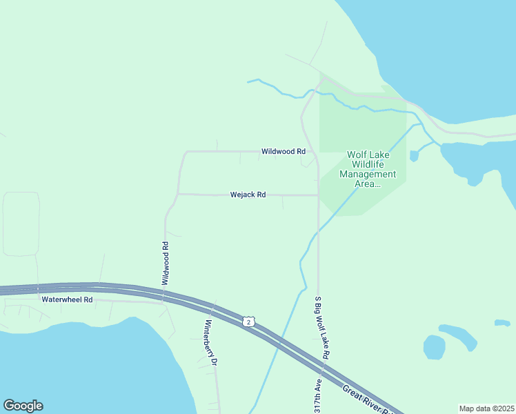 map of restaurants, bars, coffee shops, grocery stores, and more near 31507 Wejack Road in Cass Lake