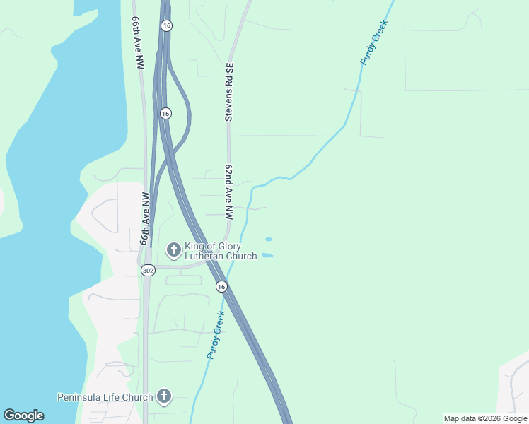 map of restaurants, bars, coffee shops, grocery stores, and more near 15607 62nd Avenue Northwest in Gig Harbor