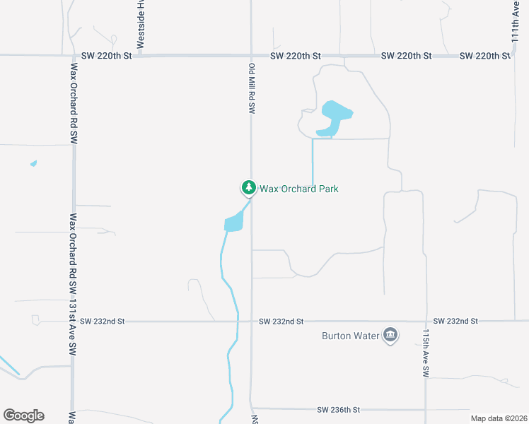 map of restaurants, bars, coffee shops, grocery stores, and more near 22602 Old Mill Road Southwest in Vashon