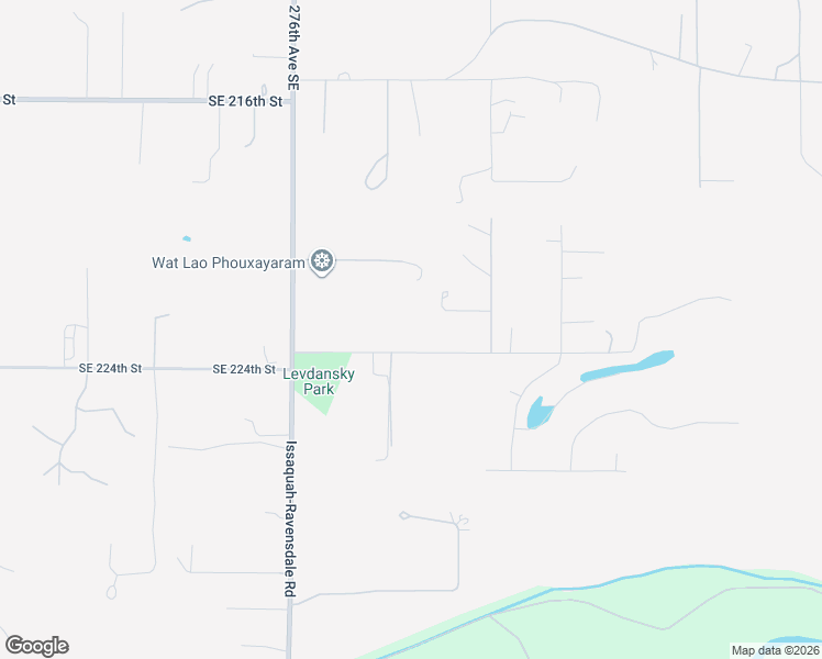 map of restaurants, bars, coffee shops, grocery stores, and more near 28112 Southeast 224th Street in Maple Valley