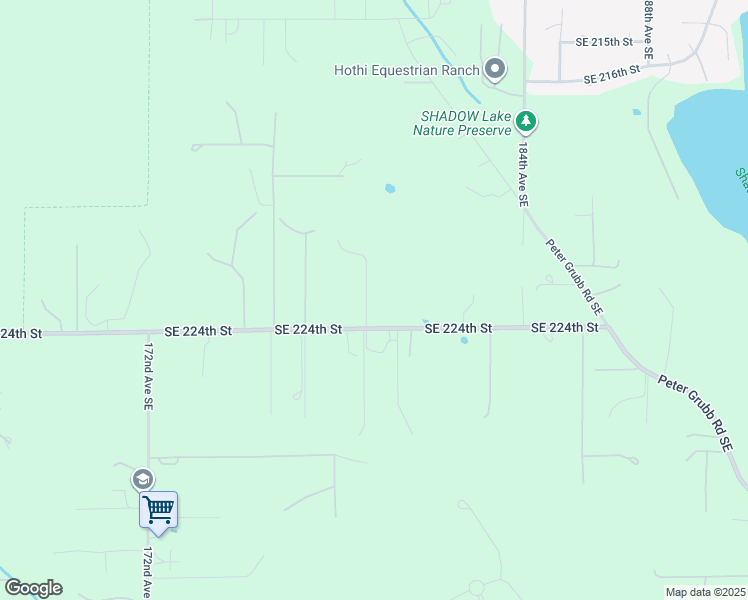 map of restaurants, bars, coffee shops, grocery stores, and more near 17918 Southeast 224th Street in Kent