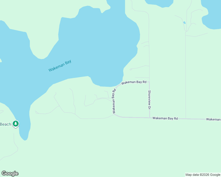 map of restaurants, bars, coffee shops, grocery stores, and more near 32040 Wakeman Bay Road in Grand Rapids