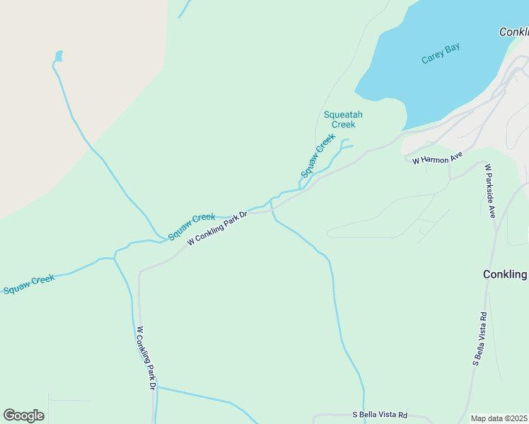 map of restaurants, bars, coffee shops, grocery stores, and more near West Conkling Park Drive in Kootenai County