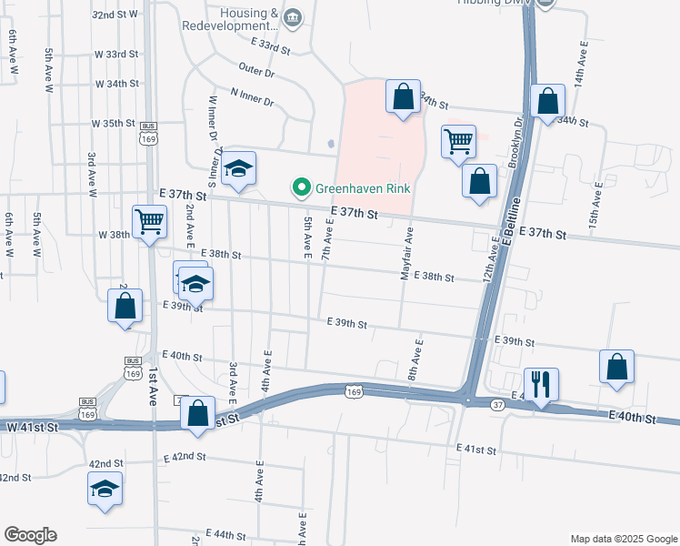 508 East 38th Street, Hibbing MN Walk Score
